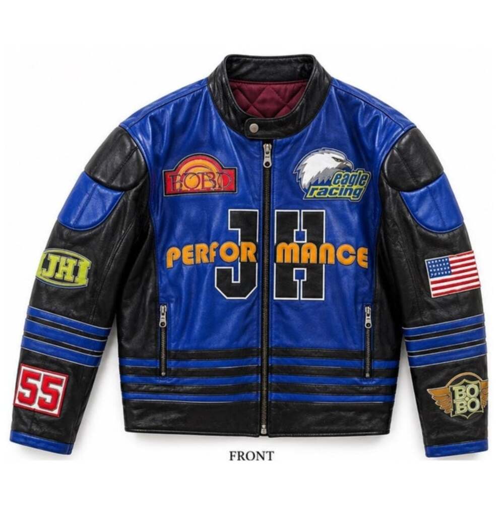 JH Performance Leather Racing Jacket - Picture 1 of 4